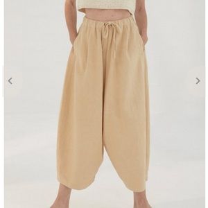 Monica Cordera Maxi Rami Pants
